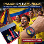 Reloj Tricolor Colombia + 3 Pulsos Intercambiables